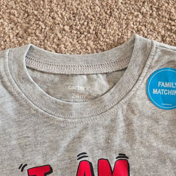 Carter's I Am Black History Grey Onesie 24 Months - Picture 2 of 4